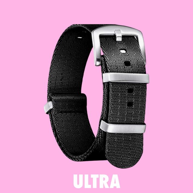 Ultra Watch Straps by Strap Monsters- Premium Ballistic Nylon Watch Straps- Guaranteed for life