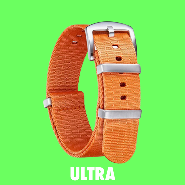 Ultra Watch Straps by Strap Monsters- Premium Ballistic Nylon Watch Straps- Guaranteed for life