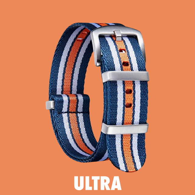 Ultra Watch Straps by Strap Monsters- Premium Ballistic Nylon Watch Straps- Guaranteed for life